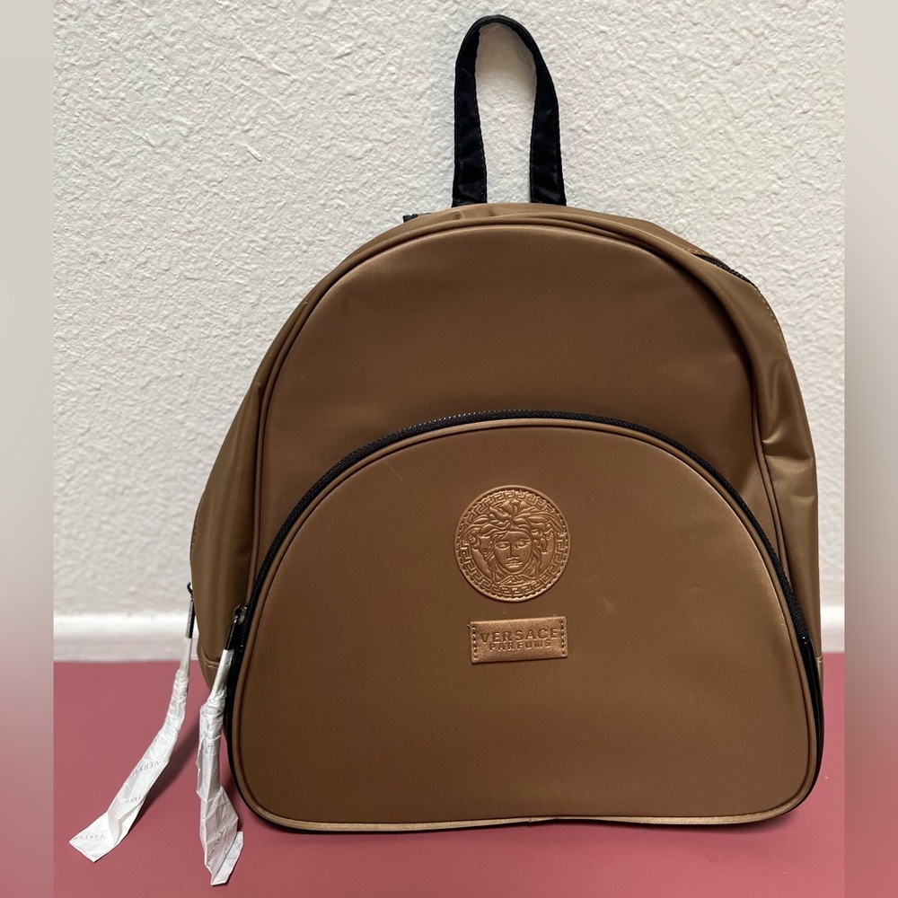 Versace Gold Luxury Backpack